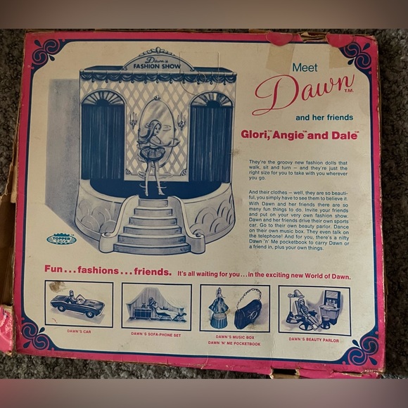 Vintage Topper Dawn Doll Outfit Clothes #0821 Furbulous Fake - Picture 8 of 11